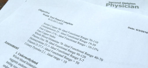 Walsh Panel Lab Tests
