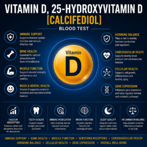 Vitamin D, 25-Hydroxyvitamin D (Calcifediol)