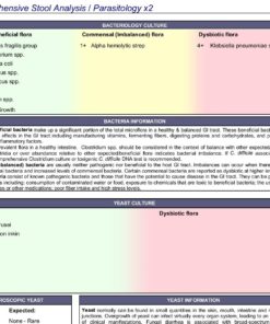 Stool Analysis CDSA x 3