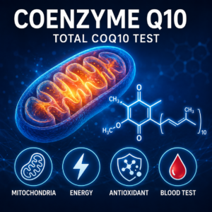 CoQ10 blood test for mitochondrial ATP production, undermethylation, statin muscle symptoms, calf pain and heart energy CoQ10 blood test for mitochondrial ATP production, statin muscle symptoms, fatigue, oxidative stress and undermethylation