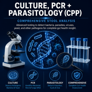 Culture, PCR + Parasitology (CPP) – Comprehensive Stool Analysis