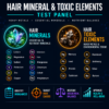 hair analysis test for heavy metals hair test for minerals copper zinc manganese
