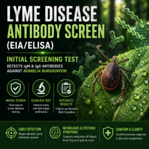 Lyme Disease Antibodies, Total and IgM, With Reflex to Line Blot