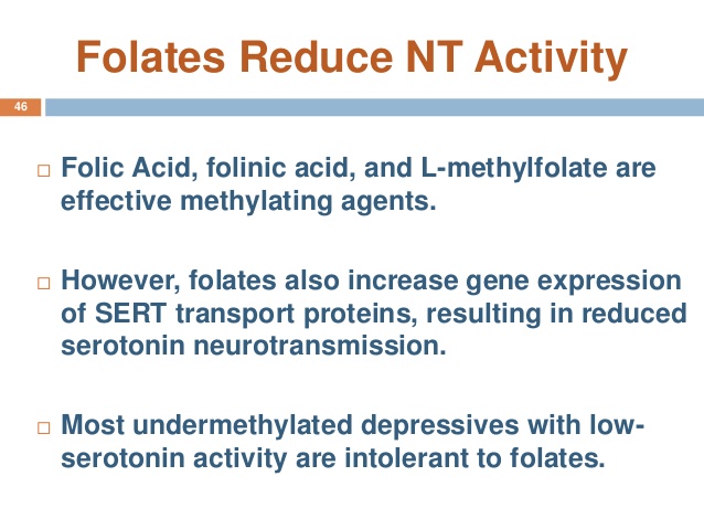 MTHFR depression methylation