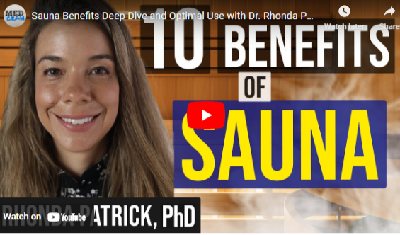 rhonda patrick sauna benefits