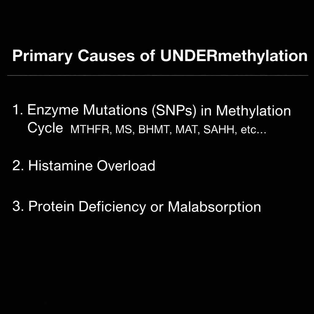 walsh approach explained undermethylation
