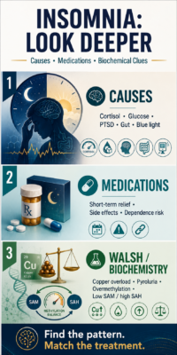 biochemical causes insomnia natural therapy