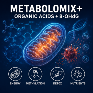 Genova Metabolomix Plus organic acids, mitochondrial, nutritional and oxidative stress assessment