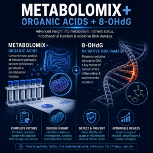 Metabolomix+ Comprehensive Nutritional, Organic Acids, plus 8-OHdG