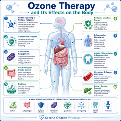 Frank Shallenberger and Ozone Therapy Detox, Inflammation, Mitochondria