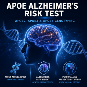 APOE Alzheimer’s Risk Test — APOE2, APOE3 & APOE4 Genotyping