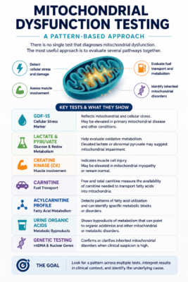 what is the best mitochondrial test what mitochondrial dysfunction testing options